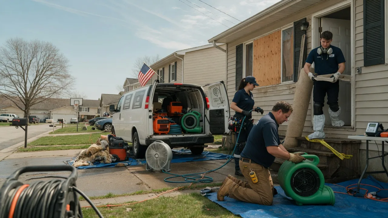 Water Damage Restoration in Winterset, IA near me